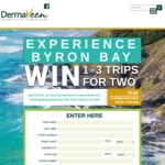 Win 1 of 3 Byron Bay Escape Packages or 1 of 10 Dermaveen Packs [Spend $15+ on Dermaveen Products from a Participating Pharmacy]