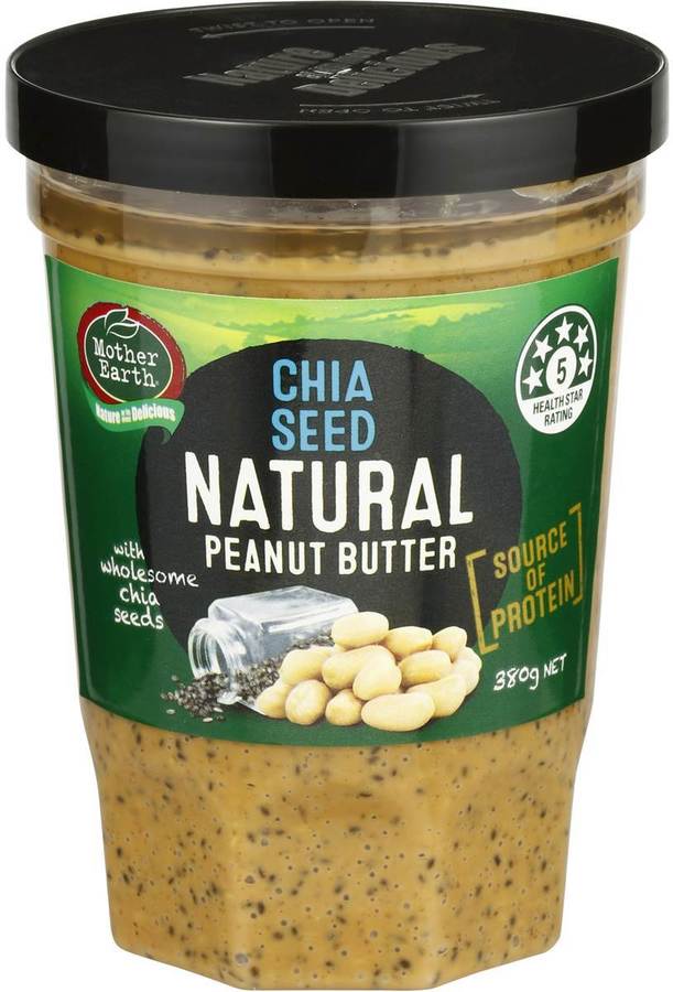 Mother Earth Peanut Butter (Only Chia Seed and LSA Varieties) for $2.75 ...