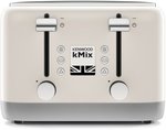 Kenwood Kmix 4 Slice Toaster - TFX750CR - Cream $59.60 Delivered @ Amazon AU