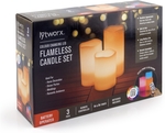 Bunnings flameless deals candles