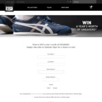 Win 12 Pairs of Onitsuka Tiger Shoes Worth $2400 from ASICS