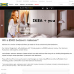 Win a $5000 IKEA Bedroom Makeover from IKEA