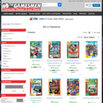 [Wii U] Games Clearance - Super Mario Bros U + Super Luigi U $24.95, Devil's Third $18, Pikmin 3 $22 + Delivery @ The Gamesmen
