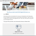 Spend $1500 on Citi Rewards Platinum Credit Card & Receive a $100 Digital Gift Card from Citibank