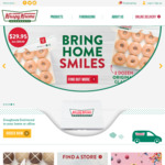 [NSW, QLD, VIC and WA] 20% off Any Full Priced Order Online @ Krispy Kreme