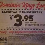 [NSW] Large Value Range Pizzas $3.95ea @ Domino's (Kings Langley)