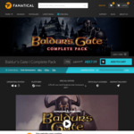 [PC] Steam - Baldur's Gate I Complete Pack (Game+2 DLCs+2 Soundtracks) - $17.59 AUD - Steam