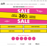 30% off All Sale Items + Delivery @ Dotti