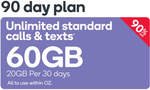Kogan Mobile | $9.90 for 90 Days | 20GB Per 30 Days | Unlimited Talk & Text (New Customers)