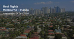 Manila, Philippines from Melbourne from $257 Return, from Sydney $282 Return on Cebu Pacific (Apr-Aug) @ Beat That Flight