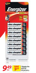 Energizer AA Max Batteries 16pk for $9.49 Save $9.50 @ Woolworths