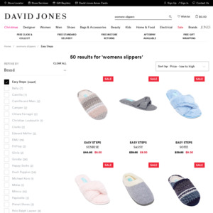 david jones womens slippers