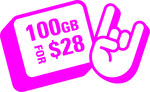 100GB Mobile Plan for $28/Month for 6 Months (20GB/Month Afterwards) @ Circles.Life