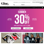 15% off Full Priced Items @ Glue Store