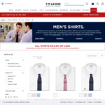 TM Lewin All Shirts $42.50 (Including Non-Iron) + $10 Delivery Only ($0 with $150 Spend) @ TM Lewin