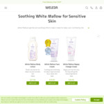 20% off White Mallow Baby Care + $6.90 Delivery/Free with $49 @ Weleda