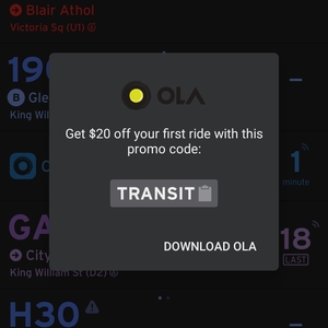 ola first time user offer