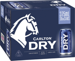 [Zip Pay] Booze Deals from CUB: Carlton Dry Beer Case 30x 375ml Cans $35 Delivered in Metro + More @ CUB via Catch
