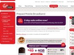 50% off Prepaid Mobile Broadband (Modem & 6GB for $39) - Virgin Mobile