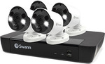 4K, 8 Channel 2TB Network Video Recorder 4x Spotlight IP Cameras Delivered $999 (31% off) @ Swann Communications