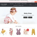 15% off Sitewide (Baby Clothes, Shoes, Gifts, Accessories, Sleeping, Feeding)  + $4.95 Shipping/Free With $60 @ Lulu Babe