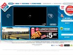 El Cheapo Domino's Pizzas $4.95 with Coupon Code Online Order Pickup