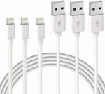 Quntis Lightning Cable MFi Certified 3 Pack 3ft White $12.74 /Blue $11.99 + Delivery ($0 with Prime) @ TangfangLLC via Amazon AU