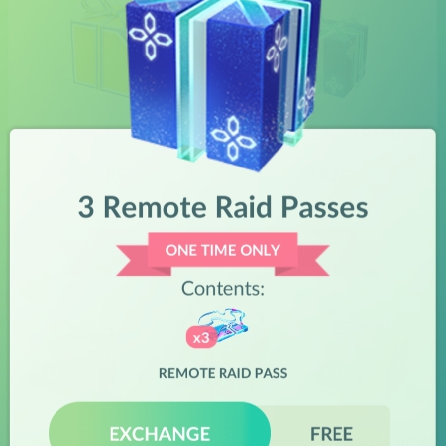 Free remote deals raid pass