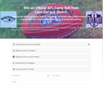 Win an Official AFL Game Ball (Value $180) from Lace Out and Sherrin