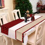 ZAZO Red Plaid Double Sided Table Runner $17.99 (Was $29.99) + Delivery ($0 with Prime/ $39 Spend) @ Ubuy247 Amazon AU