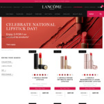 Buy 1 Get 1 Free Selected Lip Products $47-$57 + Free Delivery + 3 Samples @ Lancome