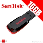 SanDisk Cruzer Blade 16GB USB Flash Drive $11.95 + $1.95 Postage