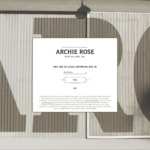 20% Site Wide at Archie Rose When You Add a Bottled Cocktail in Cart