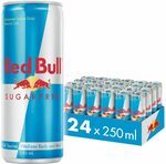 Red Bull Sugarfree Energy Drink 24x 250ml Cans $19 + Delivery ($0 with Prime/ $39 Spend) @ Amazon AU