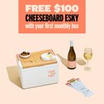 Free Cheeseboard Esky on your first Wine Subscription @ Good Pair Days