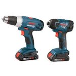Bosch Pro 18V LiIon Cordless Drill Plus Impact Driver US $189 Delivered from Amazon