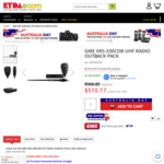 GME XRS-330COB UHF Radio Outback Pack $510.17 Delivered @ Ryda