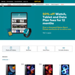 50% off Watch, Tablet and Data Plan Fees for 12 Months (5GB/Month from $7.50/Month) @ Optus