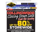 Mountain Designs Collingwood Closing Down Sale up to 80% off