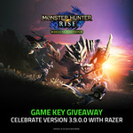Win a Razer BlackWidow V3 Mini HyperSpeed Phantom Edition Keyboard and Monster Hunter Rise Deluxe Edition (Steam) from Razer
