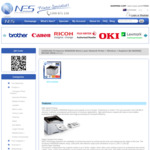 Samsung M3820DW A4 Mono Laser Wi-Fi Network Printer + Duplexer $228 (RRP $399.95) + Shipping @ NES Online