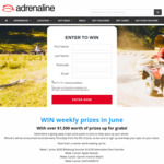 Win 1 of 4 Prizes Worth up to $599 Including Apple AirPods, GoProHERO10 and More from Adrenaline