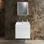 Bathroom Vanity with Wall Mounted-Cabinet Storage 600x450x500mm $270.53 + Delivery ($0 MEL C&C) @ Elegant Showers