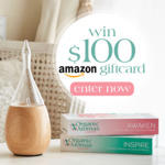 Win a US$100 Amazon Gift Card from Organic Aromas