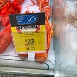 Cooked Thawed Small Rock Lobster Each $22 @ Coles