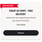 Cheap as Chips Deal $21.95 Delivered @ KFC