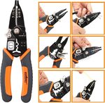 HORUSDY 6-in-1 Wire Stripping Crimper Tool $11.99 + Delivery ($0 with Prime/ $39 Spend) @ SedyOnline via Amazon AU