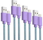 Haribol Mfi Certified 4 Pack 1M Lightning Cable - $10.06 + Delivery ($0 with Prime/ $39 Spend) @ HARIBOL Amazon AU