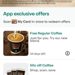 Free Regular Coffee @ 7-Eleven via App