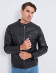Rivers Mens PU Jacket $39 (Was $124.99)  + $12.95 Delivery ($0 C&C/ $120 Order) @ Rivers (Online Only)